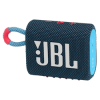 image mise en avant jbl go 3 bleu transparent